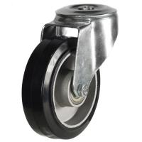 125mm Rubber Swivel Castor [200kg max load]