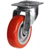 200mm Polyurethane Swivel Castor [350kg max load]