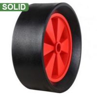 260mm Rubber on Plastic Sandhopper Wheel [125kg max load]