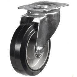 125mm Rubber Swivel Castor [200kg max load]