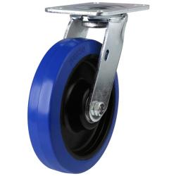 150mm Non-Marking Rubber Swivel Castor [350kg max load]